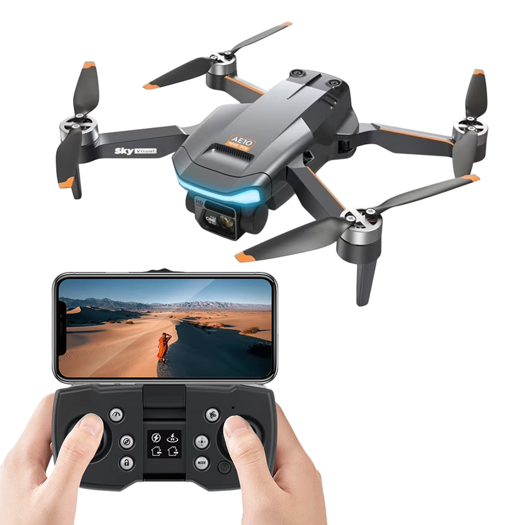 Drone Flyon AE10 PRO GPS 2 Baterias