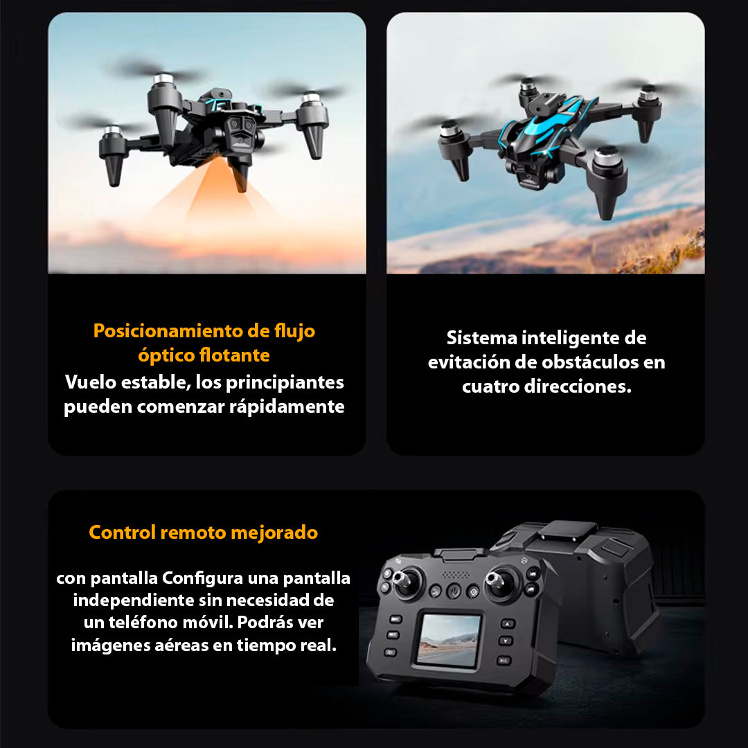 Flyon K12 MAX – Drone HD compacto, potente y fácil de volar