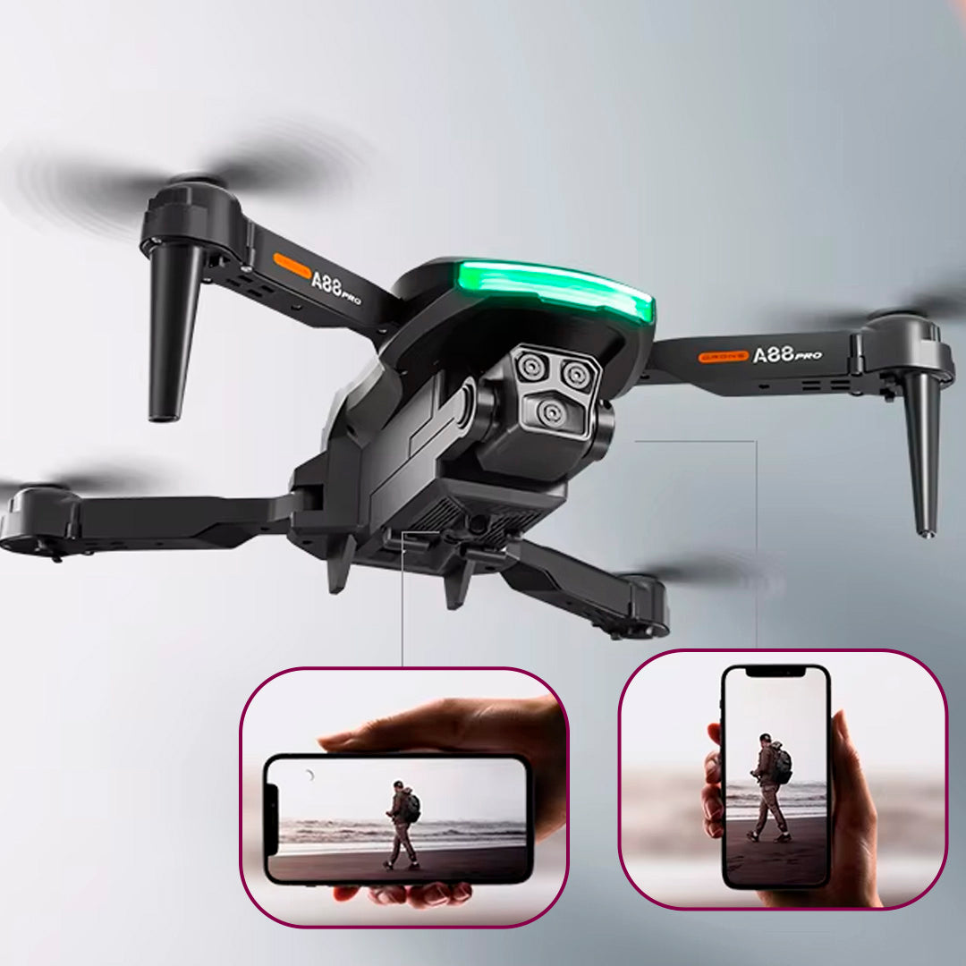 Flyon A88 PRO WiFi FPV – Doble cámara, vuelo estable y control total