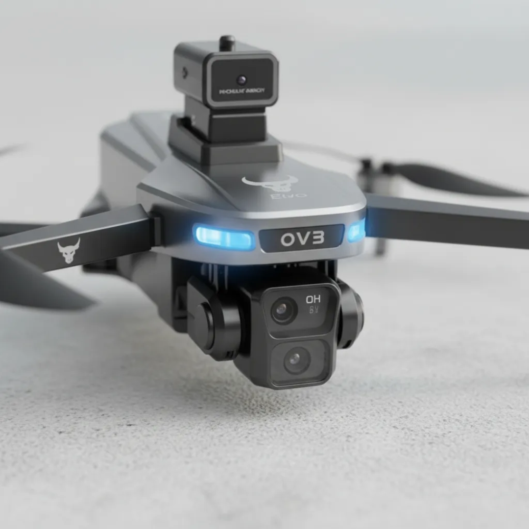 Drone Con Cámara HD | Despegue Y Aterrizaje Automático, Batería Modular