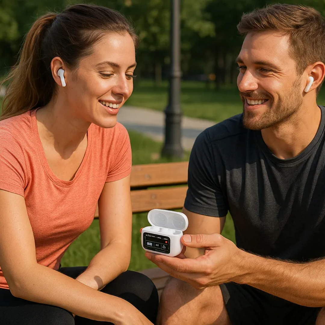 Auriculares Inalámbricos Bluetooth 5.4 con Cancelación de Ruido y Sonido 9D