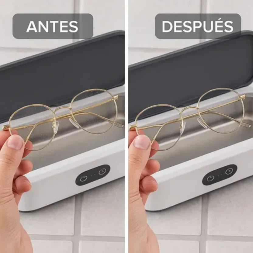 Limpiador Ultrasónico Joyas Lentes Relojes Metales 600ml