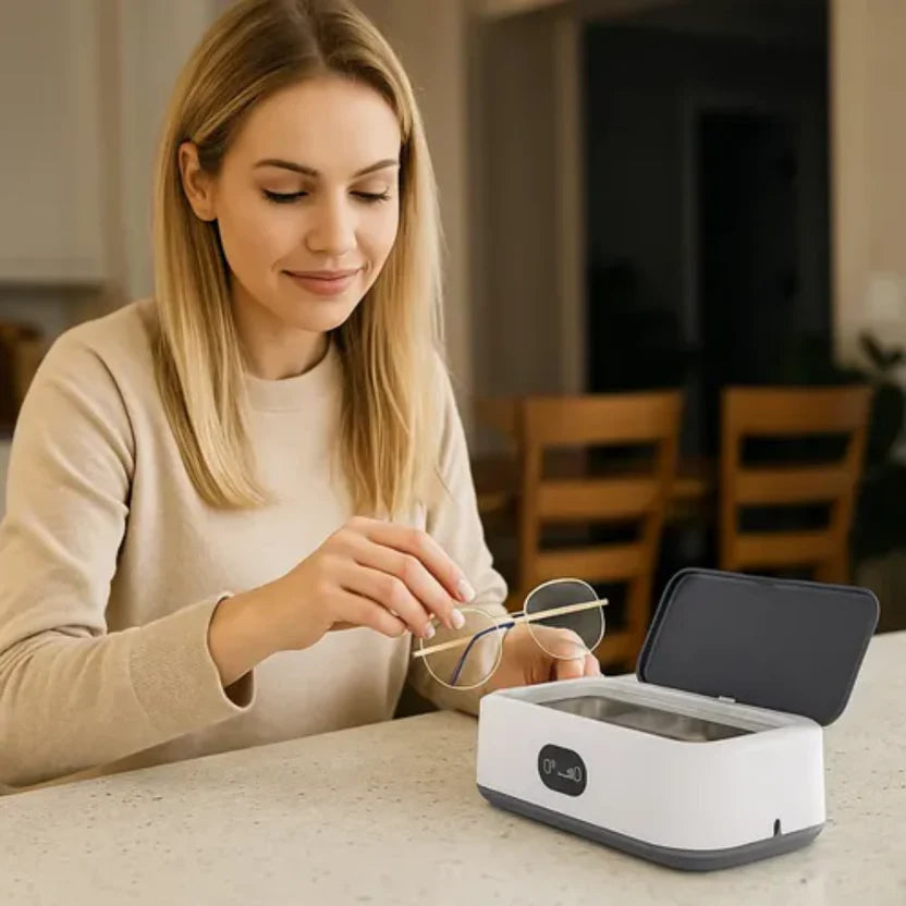 Limpiador Ultrasónico Joyas Lentes Relojes Metales 600ml