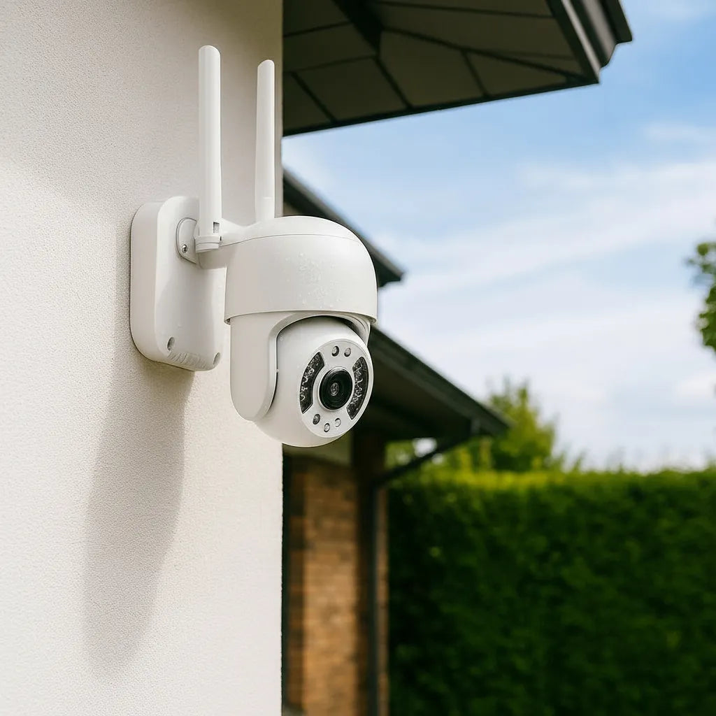 Cámara Seguridad Exterior Wifi Ip Domo Robótica 2mp