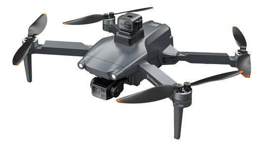 Drone L600 Gps Profesional Con Cámara 4k Y Retorno Auto Negro