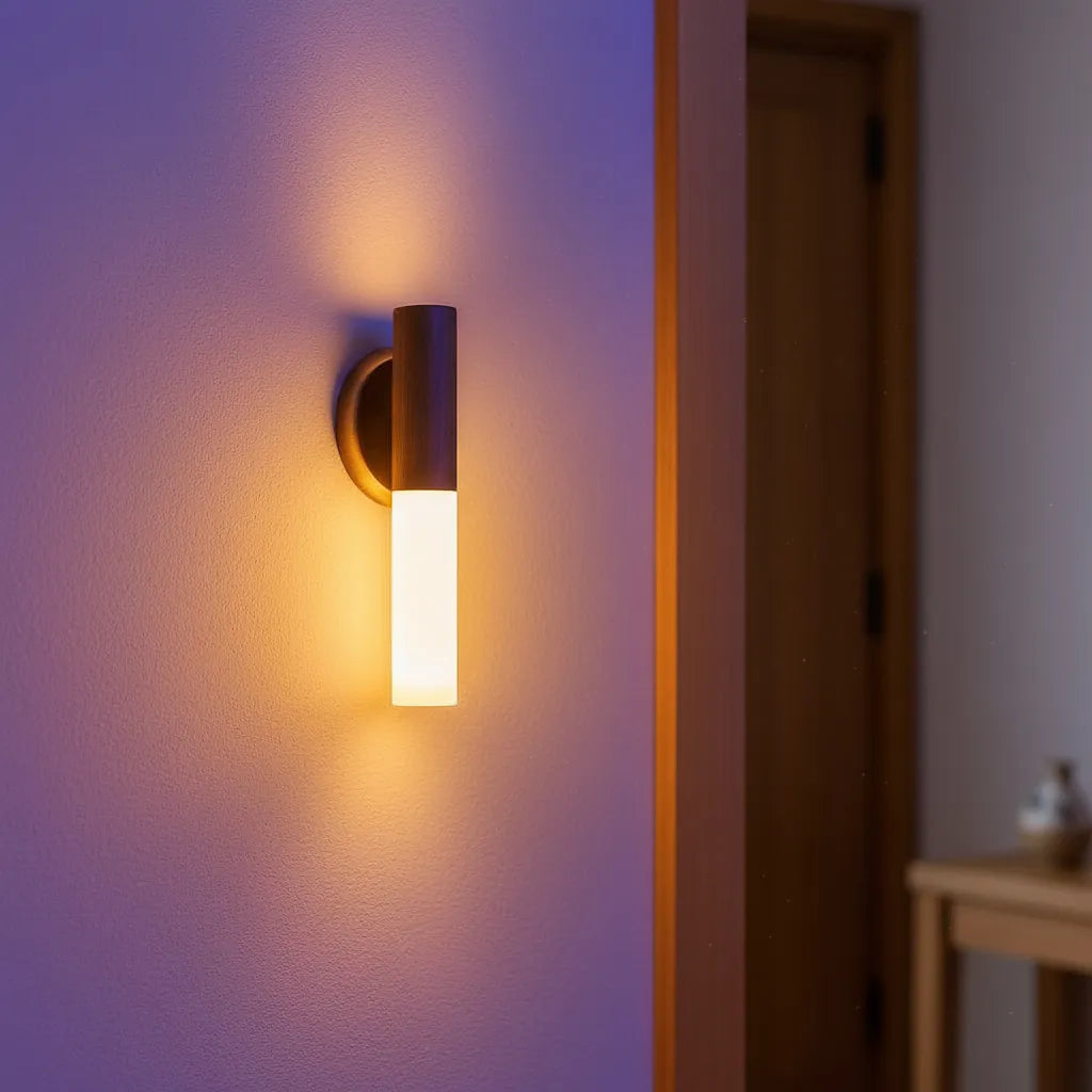 Lámpara Luz Led Magnética Recargable Con Sensor Movimiento