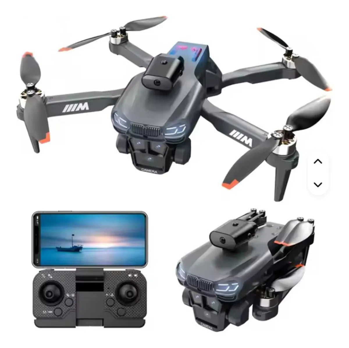 Drone 2 Camaras 2 Baterias Drones Profesional Evita Obstaculos
