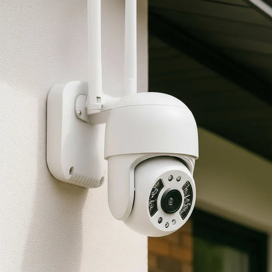 Cámara Seguridad Exterior Wifi Ip Domo Robótica 2mp