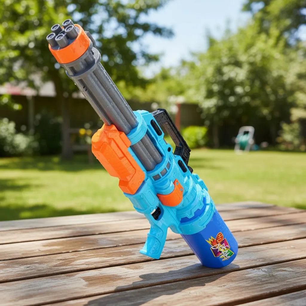 Arma Pistola De Agua Gigante 78cm Juguete Adulto Niño Playa