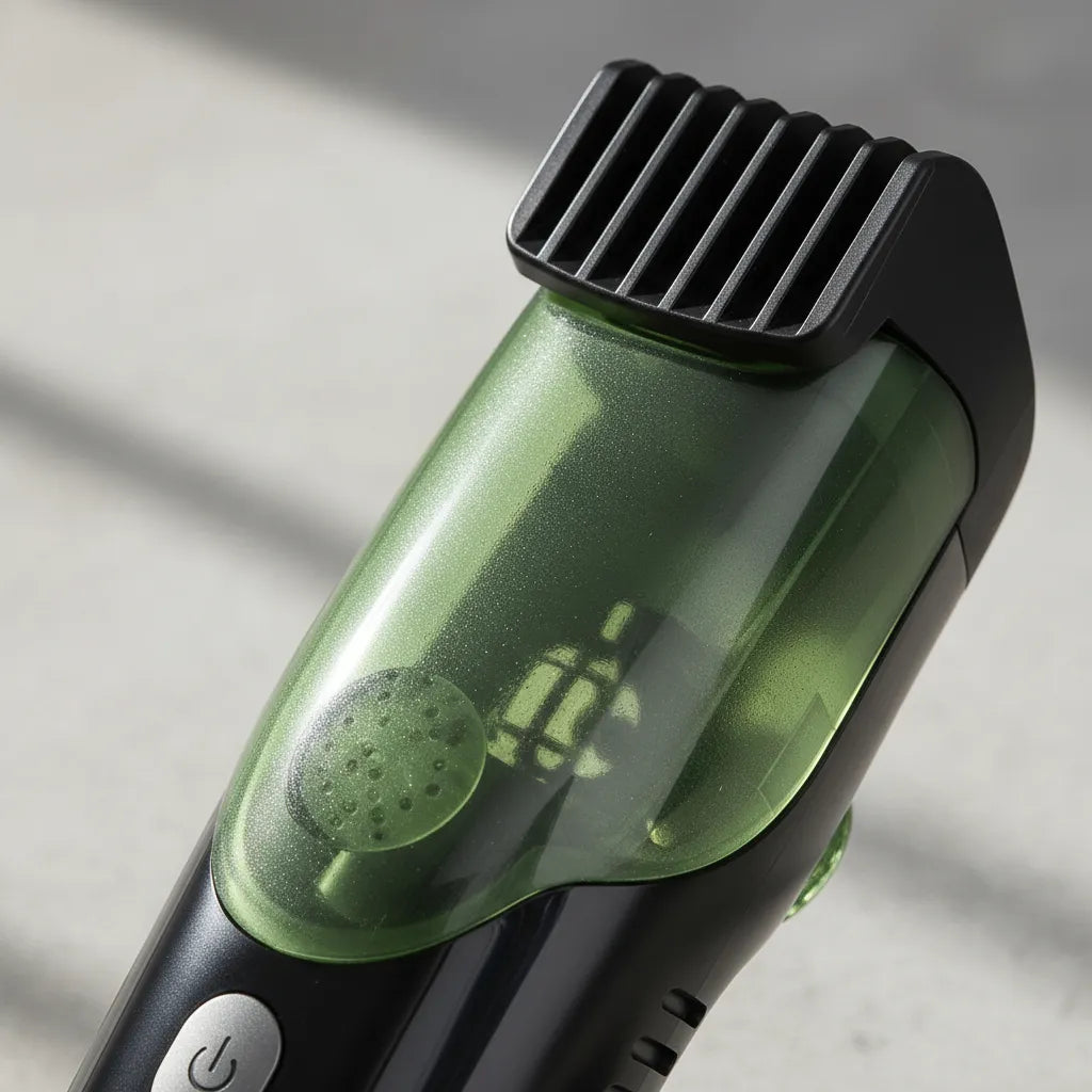 Maquina Cortar Pelo Barba Afeitadora Con Deposito Carga Usb