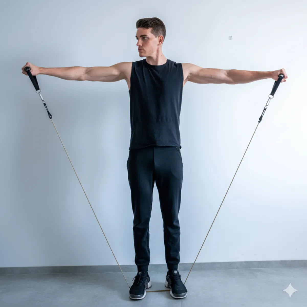 Kit Set Entrenamiento Gym En Casa Ejercicio Incluye Todo