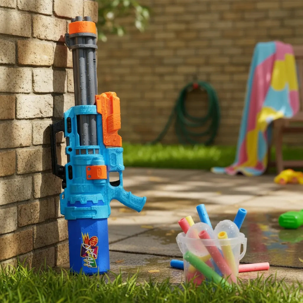 Arma Pistola De Agua Gigante 78cm Juguete Adulto Niño Playa