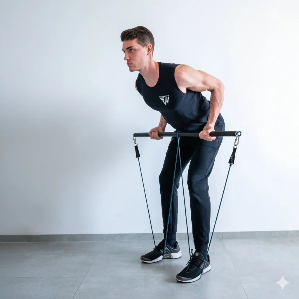 Kit Set Entrenamiento Gym En Casa Ejercicio Incluye Todo