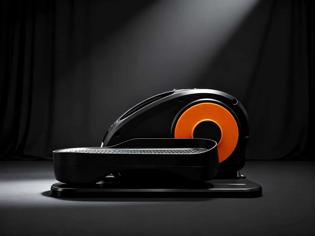 Ejercitador De Piernas Rehabilitación Pedalera Mini Elíptica Negro