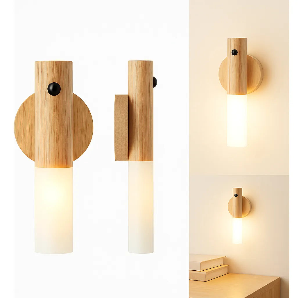 Lámpara Luz Led Magnética Recargable Con Sensor Movimiento